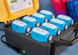 Sphero Indi Cars in the charging case